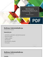 Rotinas Administrativas Aula