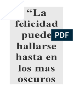 La Felicidad HP