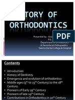 History of Orthodontics PP