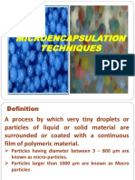 Microencapsulation Technologies