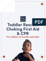 Solid Starts Toddler Rescue Choking First Aid CPR 3