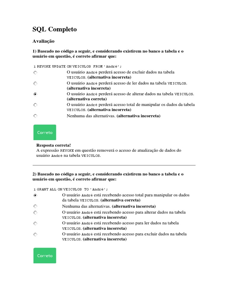 Sql Completo Softblue Download Grátis Pdf Tabela Banco De Dados Sql