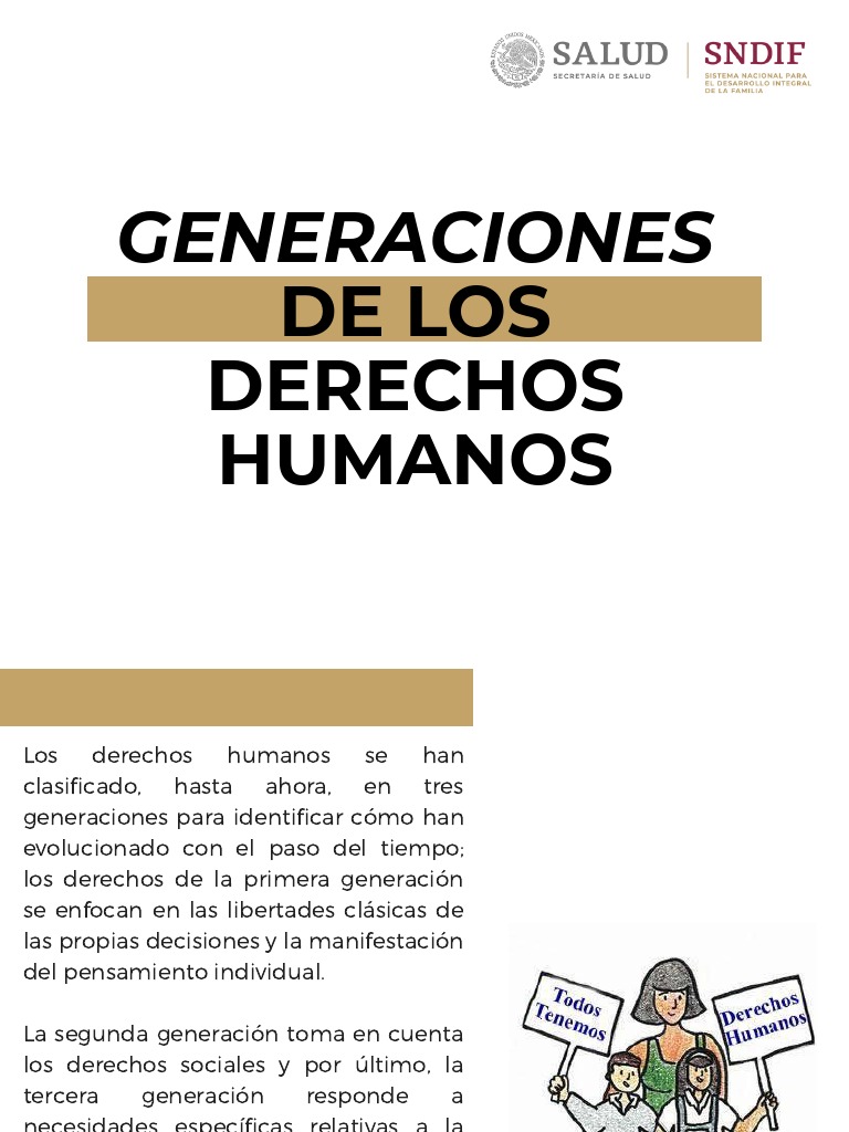 Evolución de las Generaciones de Derechos Humanos | PDF | Derechos ...