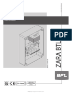 Manual de Instructiuni Unitate de Comanda BFT Zara