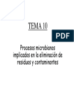 Procesos Microbianos en Biodegradacion