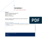 PowerShell Ejercicios - Variables I Pedro