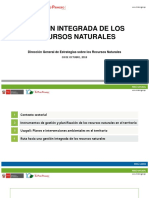 Gestión Integrada de Los Recursos Naturales.