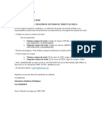 Carta para Solicitud de Factura PDF