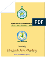 Govt Guidelines On Cyber Hygiene Practices by Employees