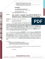 259 - Notificion de Observaciones Saneamiento Chorinashi