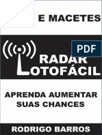 Dicas e Macetes Radar Lotofácil