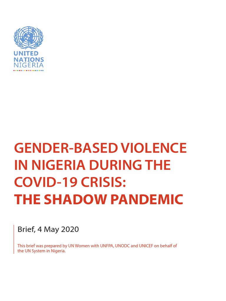 GBV in Nigeria: The Shadow Pandemic | PDF | Violence Against Women ...