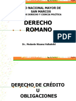 Obligaciones en Derecho Romano: Concepto, Clases y Fuentes