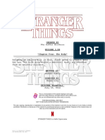 Stranger Things Transcript 104 Chapter Four The Body