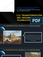 Transformación Del Desarrollo y La Planeación Urbana