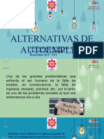 Alternativas de Autoempleo