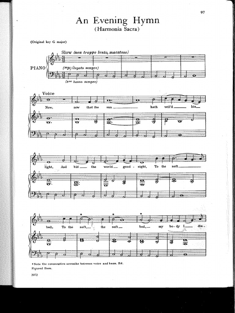 An Evening Hymn Pdf