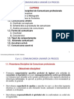 C1 - Comunicarea CA Proces