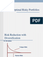 Optimal Risk Portfolio