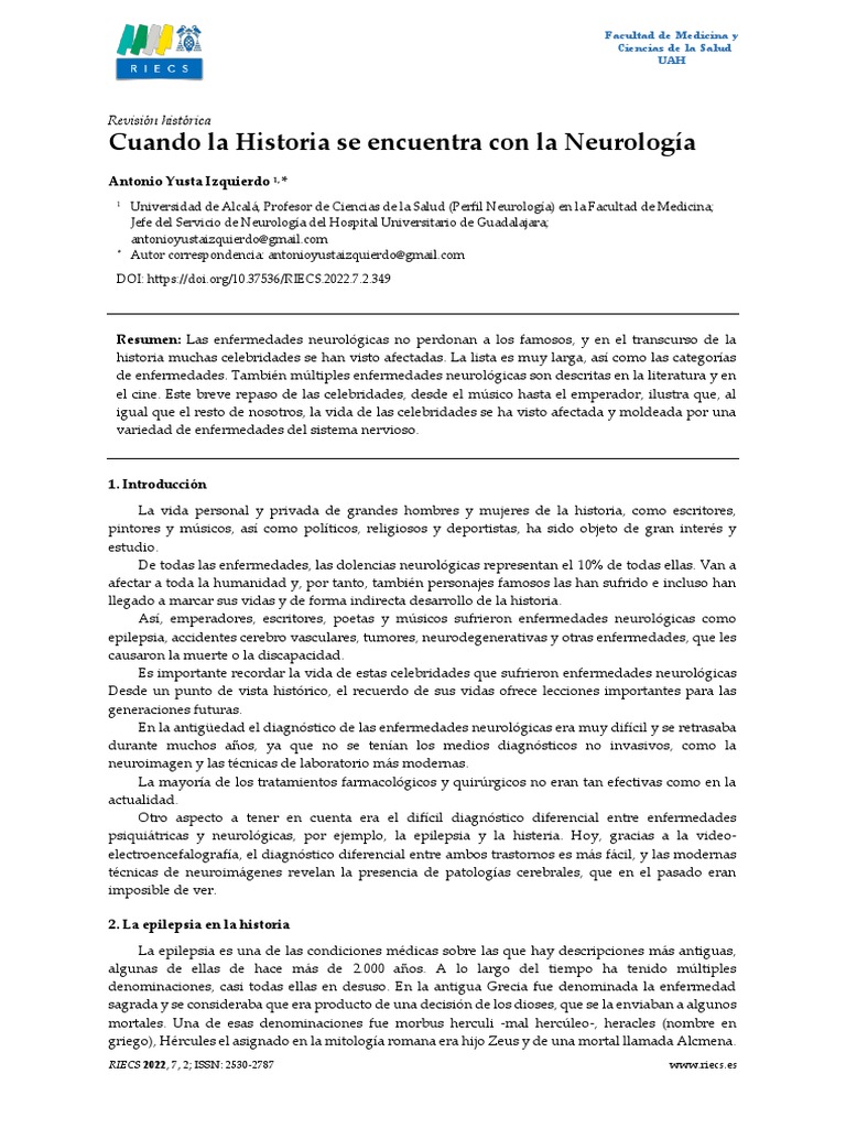 10 +349+yusta +pp+73-84 | PDF | Epilepsia | Calígula