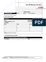 PRM FRM 008 KOM Checklist