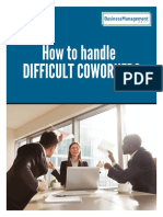 How To Handle Difficult Employees