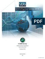 SANS Survey - Analytics - 2014 - HP