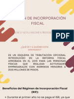 Régimen de Incorporación Fiscal