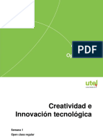 Creatividad e Innovación - Open Class - Semana 1 - 03012023