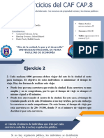 Ejercicios del CAF CAP.8 - Bienes públicos y recursos comunes