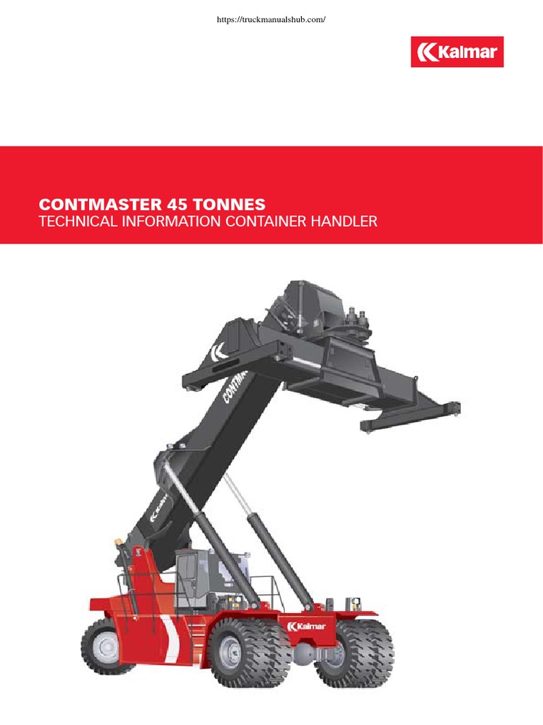 Contmaster 45 Tons Technical Information Container Handler | PDF | Pump ...