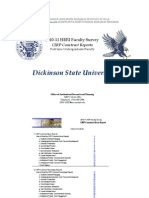 DSU 2010-2011 Faculty Construct Report