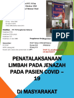 Materi Penanganan Limbah Pasien Covid Di Masyarakat