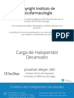 Carga de Haloperidol Decanoato