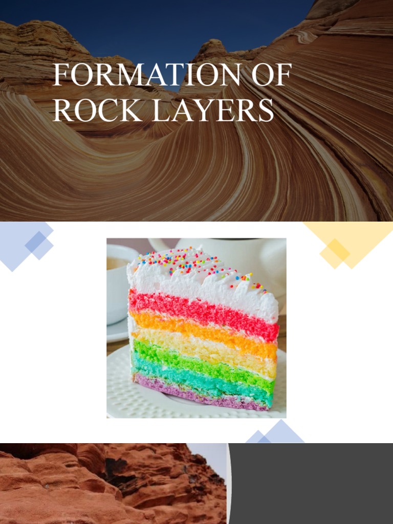 9.formation of Rock Layers PDF Stratigraphy Rock (Geology)