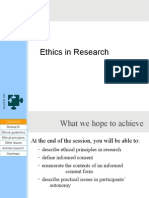 ethicsinresearch