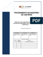 CBC-CBS-LAB-PRO-001 - Procedimiento de Muestreo de Cantera