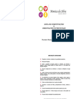 Lista de Substituições