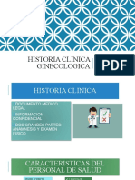 Historia ginecológica guía