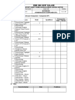 Report Sheet Efi Pemeriksaan Sensor