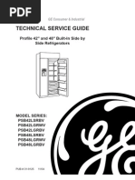 Download GE Profile 42 and 48 Inch Built-In Side by Side Refrigerators Service Manual by Richard Roth SN62491459 doc pdf