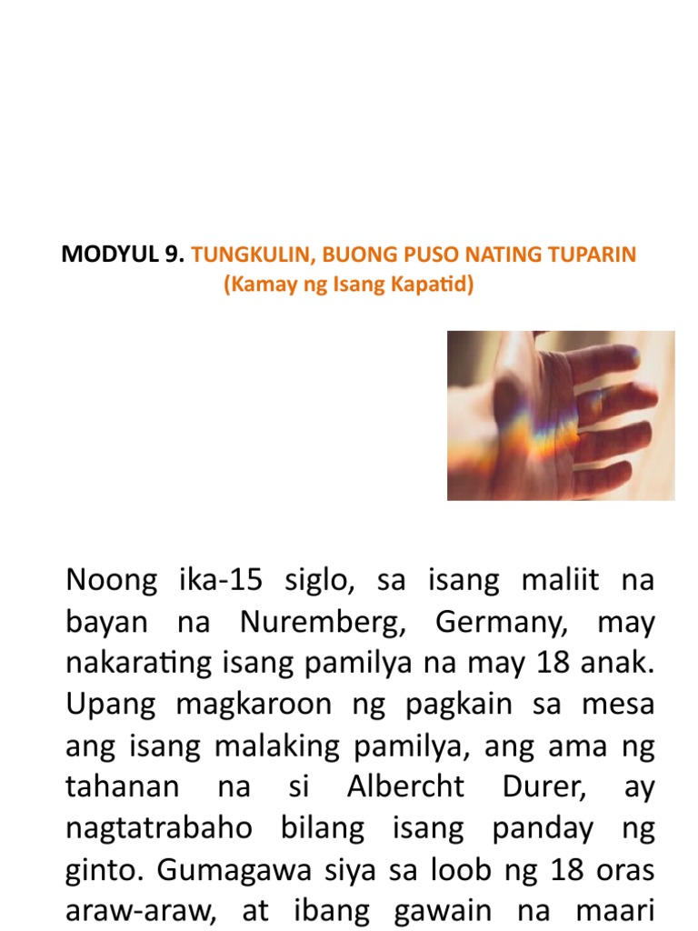 Modyul 9 | PDF