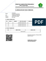 Jadwal-YUNI EKA KHANIFATUZZUHRO