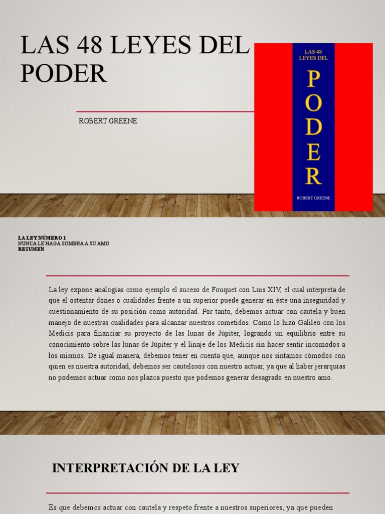 Las 48 Leyes Del Poder PDF