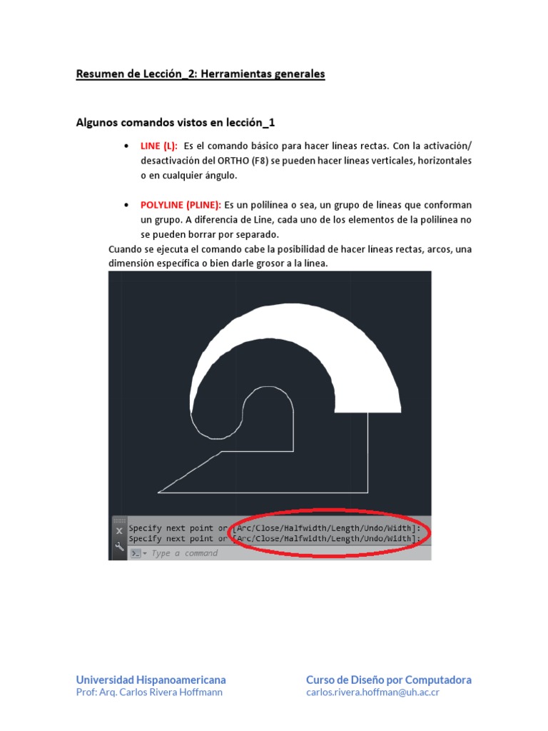 Comando PAN en AutoCAD | PDF | Informática