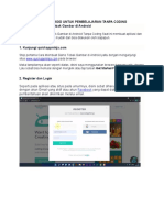 Membuat Game Android Untuk Pembelajaran Tanpa Coding