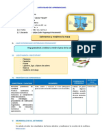 22 Sesión de Aprendizaje M 08 de Noviembre