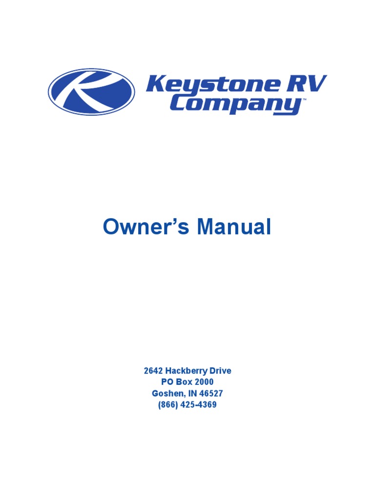 2021 Keystone - Owners - Manual | PDF | Air Pollution