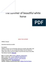 Summer of the Beautiful White Horse