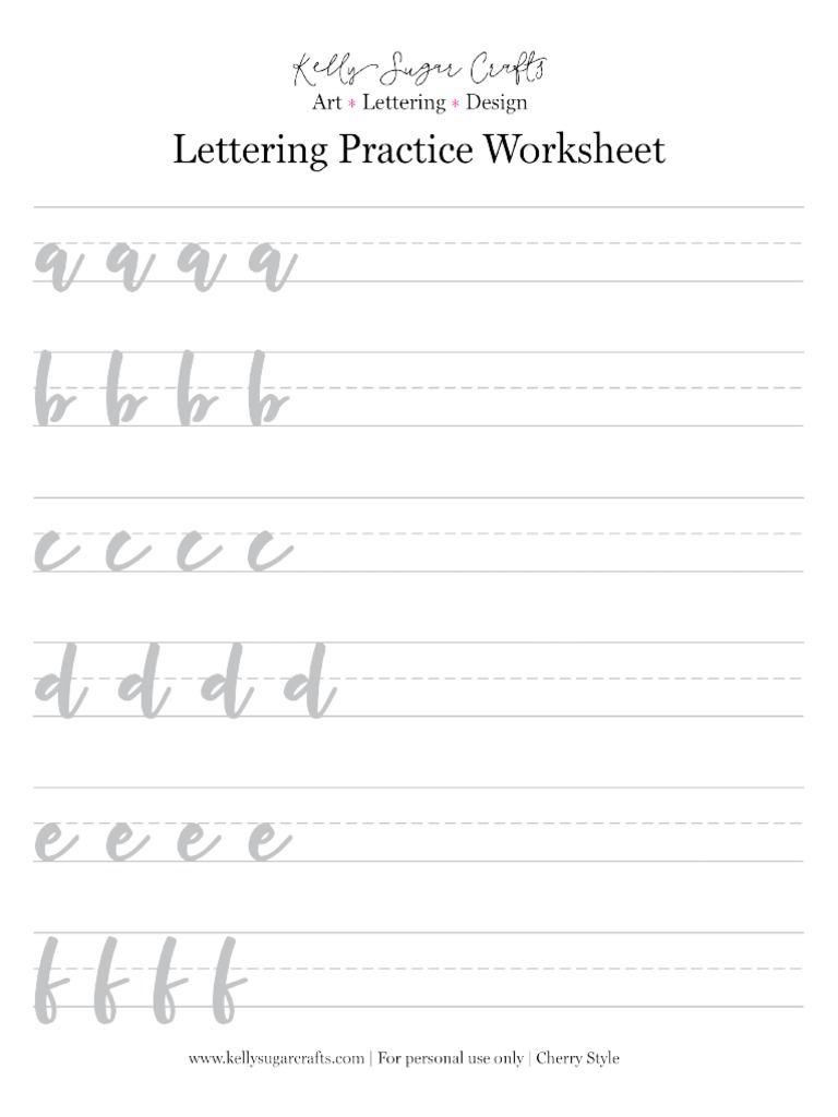 Lettering | PDF